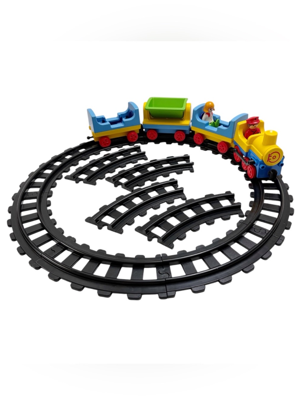 playmobil 1.2.3 | Vintage Train & Track Bundle of 4 Sets Preschool Toddler